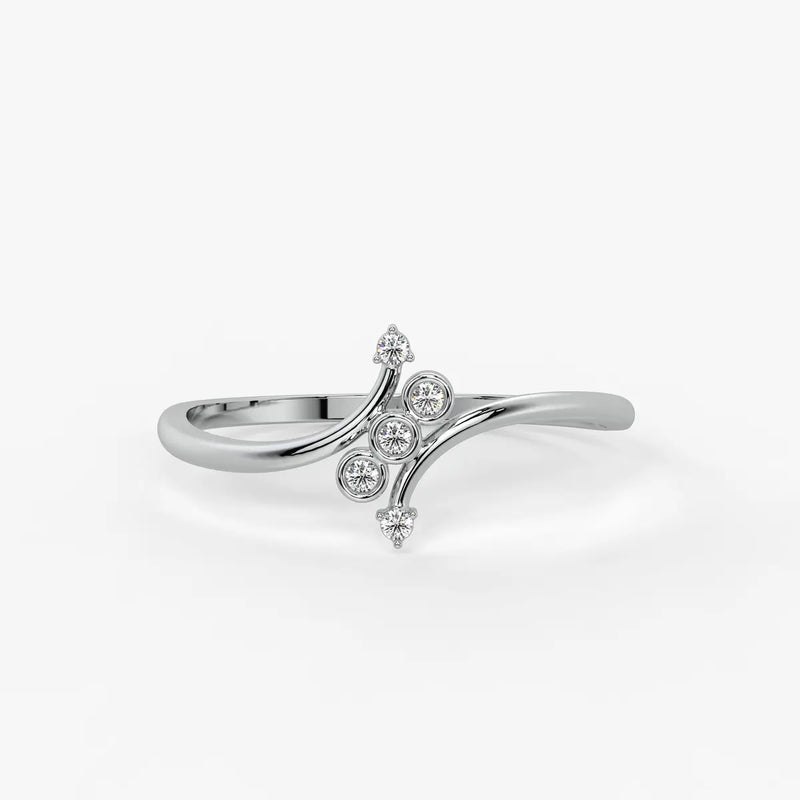 Orbit Cluster Modern Ladies Ring