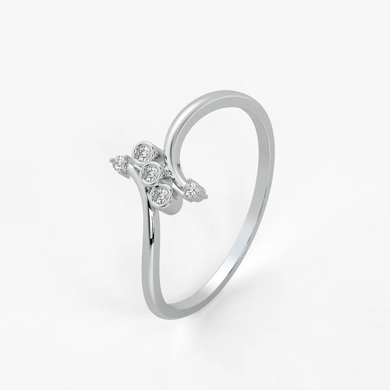 Orbit Cluster Modern Ladies Ring
