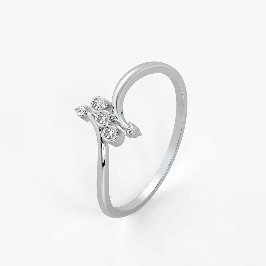 Orbit Cluster Modern Ladies Ring