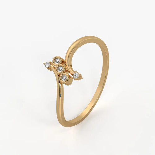 Orbit Cluster Modern Ladies Ring