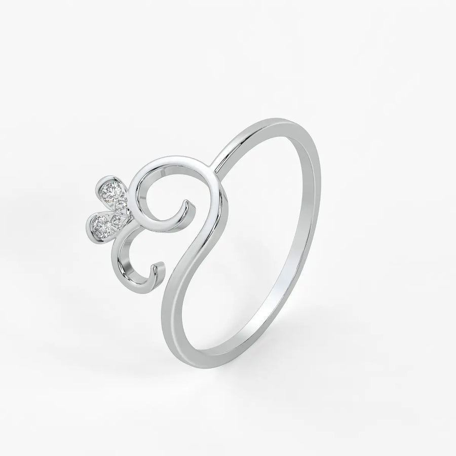 Swirl Heart Chic Ladies Ring