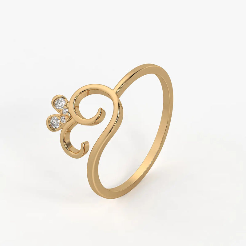 Swirl Heart Chic Ladies Ring