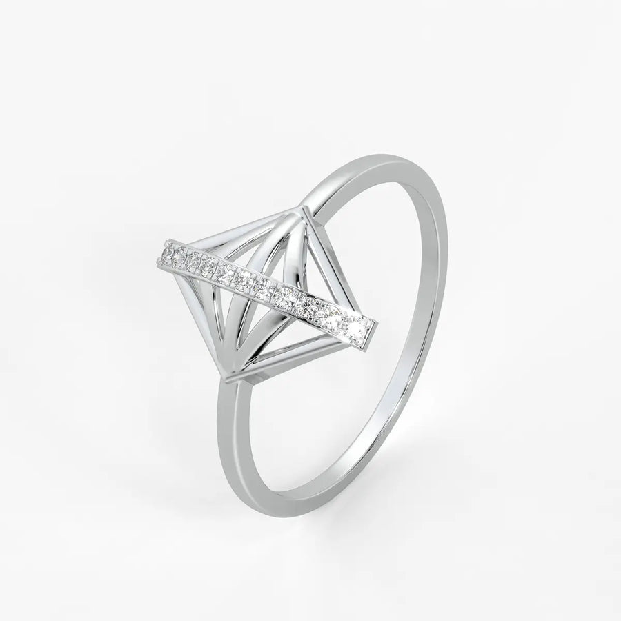 Prism Bar Contemporary Ladies Ring