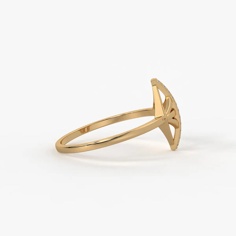 Prism Bar Contemporary Ladies Ring