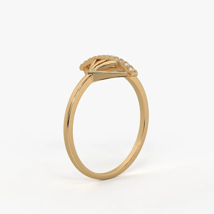 Prism Bar Contemporary Ladies Ring