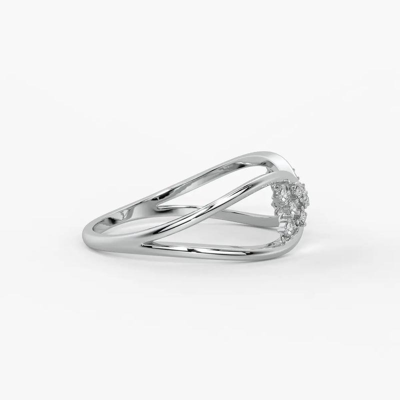 Infinity Cluster Elegant Ladies Ring