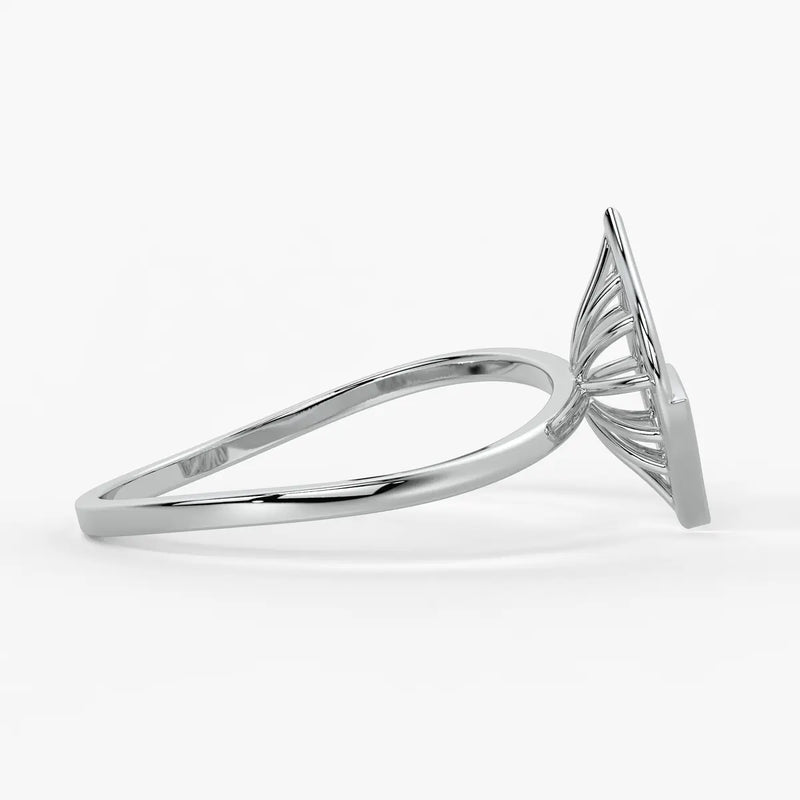 Fan Prism Modern Ladies Ring