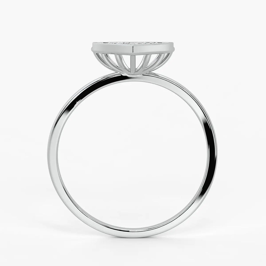 Fan Prism Modern Ladies Ring