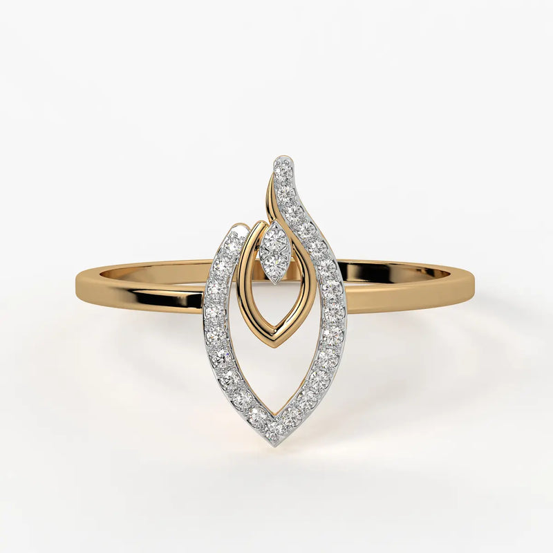 Evil Eye Halo Fashion Ladies Ring