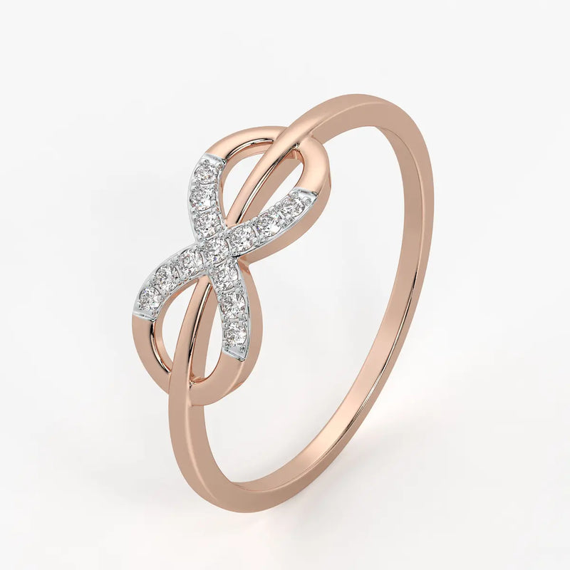 Infinity Bow Fashion Ladies Ring