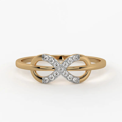 Infinity Bow Fashion Ladies Ring