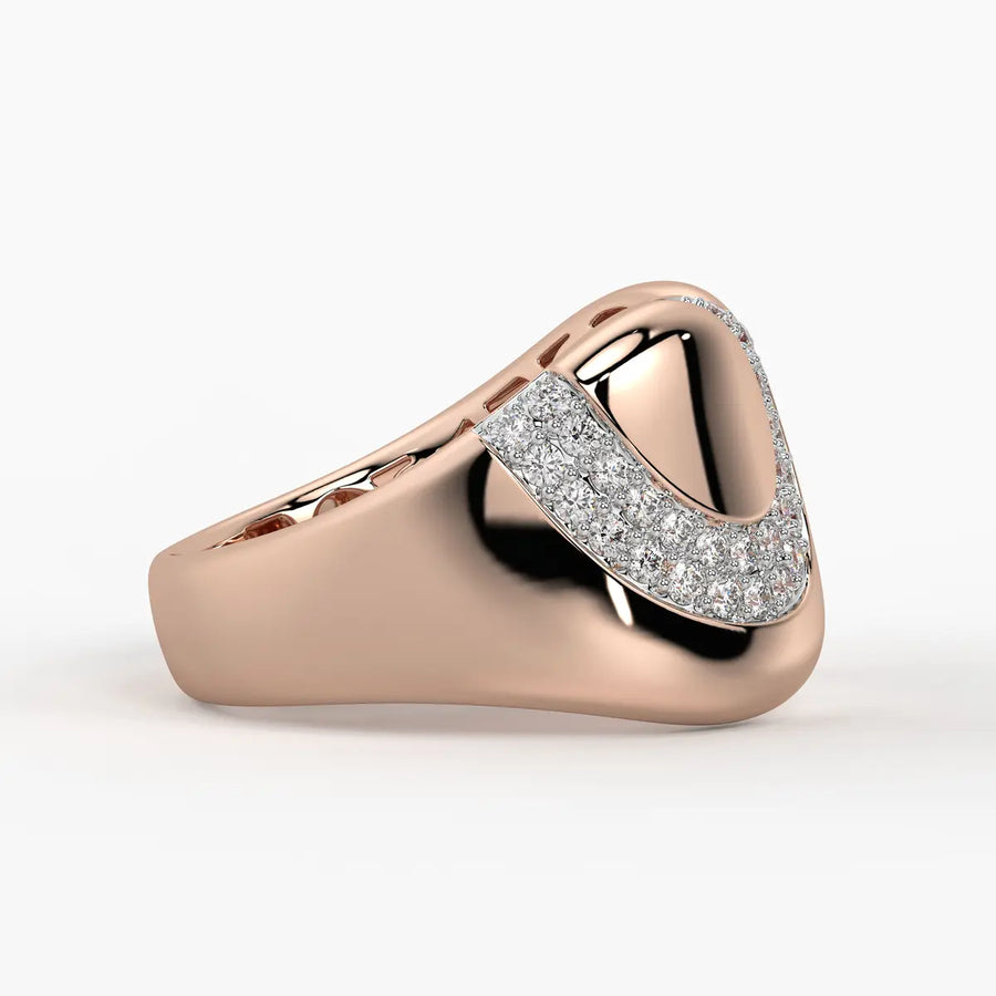 Paisley Diamond Ring