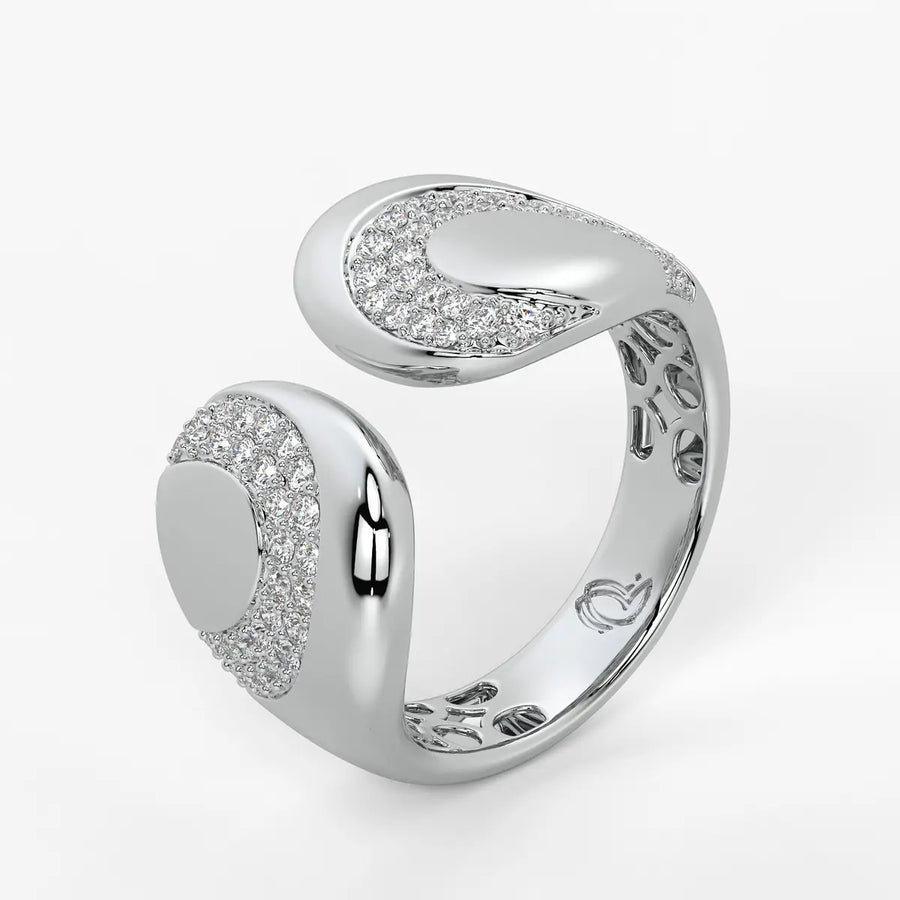 Paisley Diamond Ring