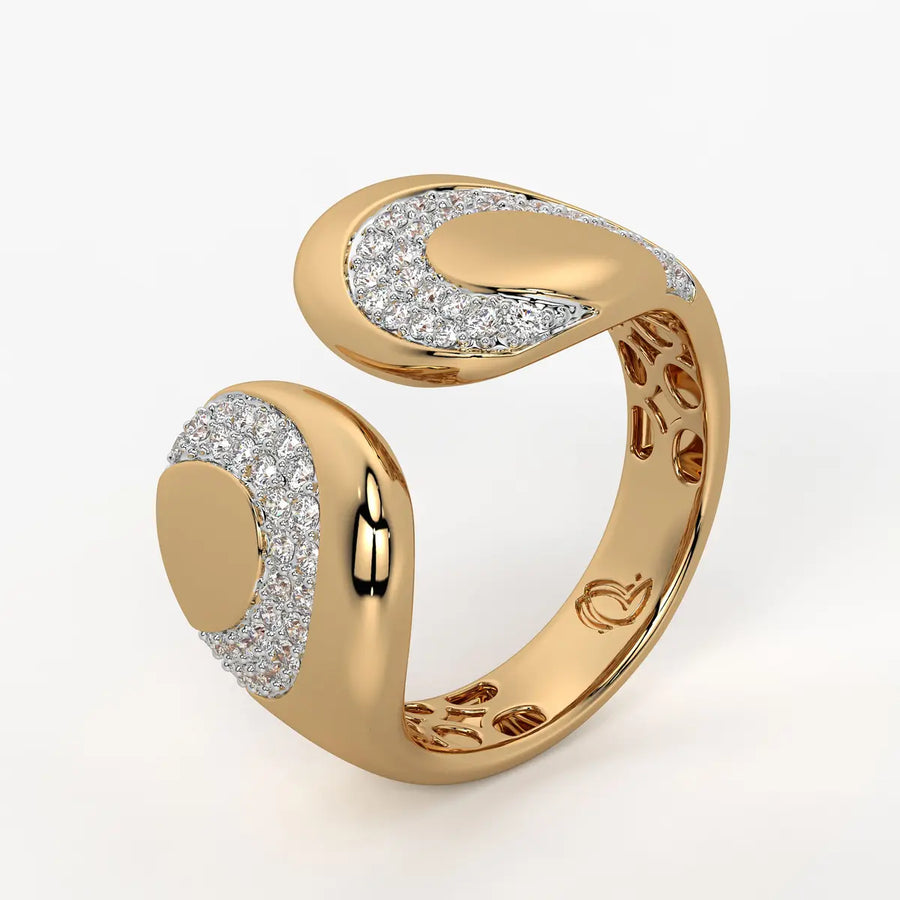 Paisley Diamond Ring