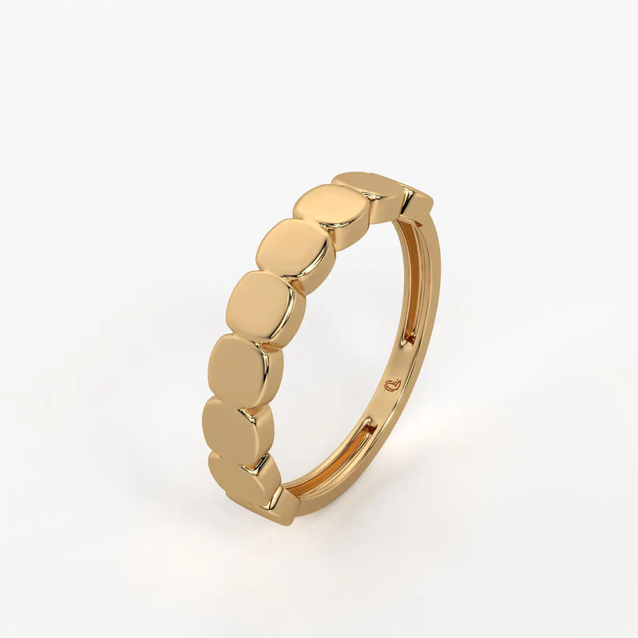 Cubora Bold Curve Band Ring