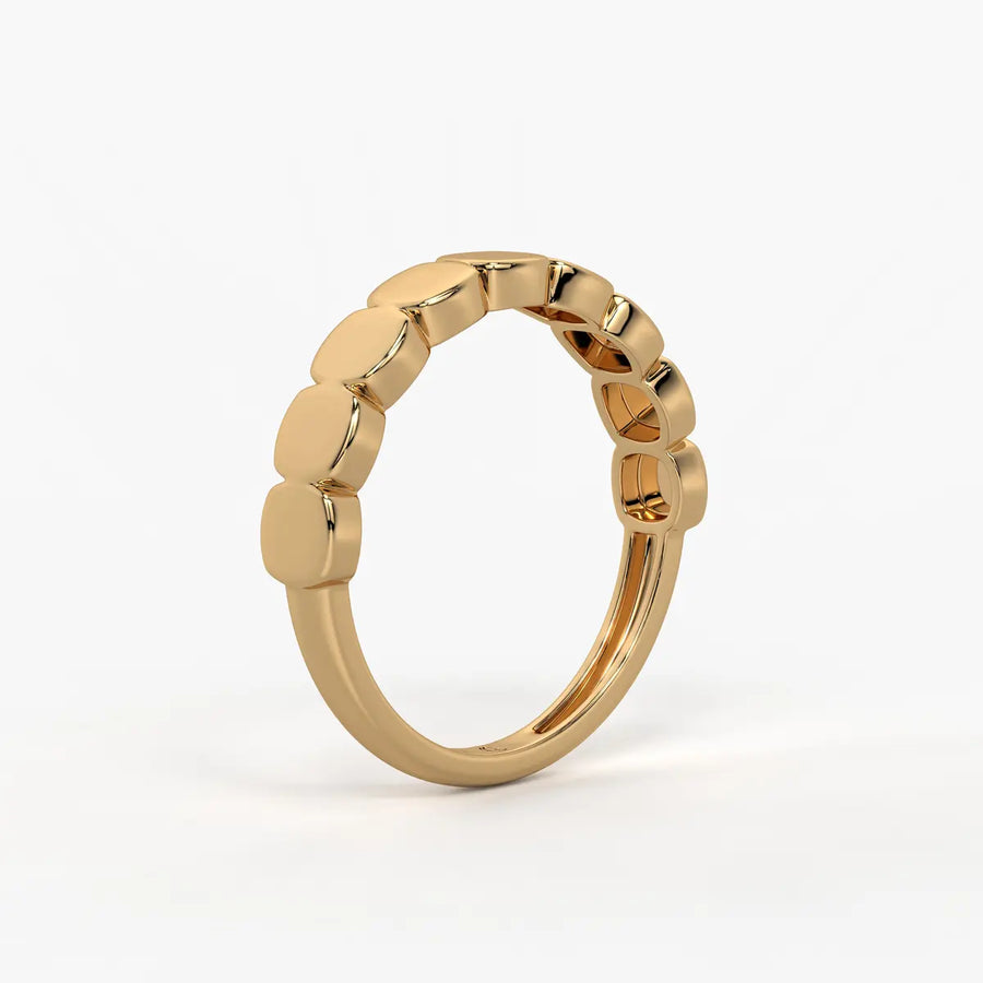 Cubora Bold Curve Band Ring