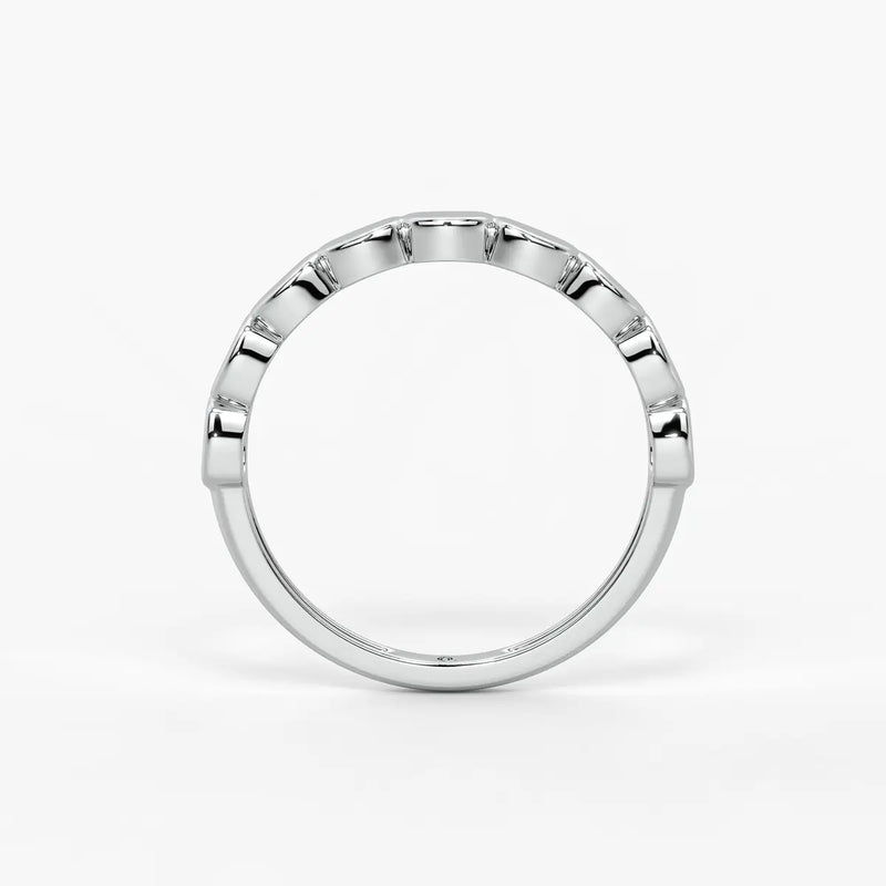 Cubora Bold Curve Band Ring