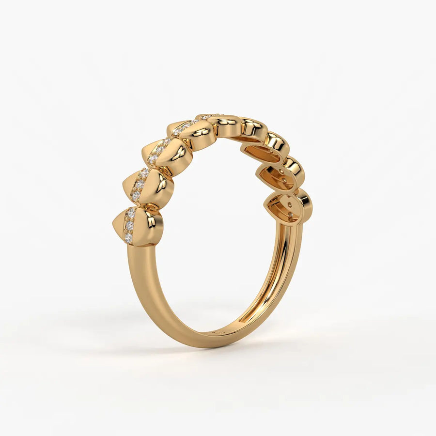 Zeritha Crown Gleam Ring