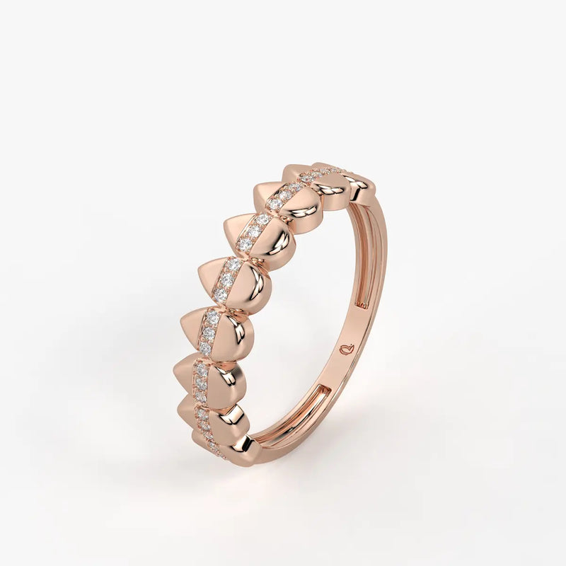 Zeritha Crown Gleam Ring