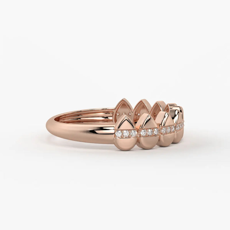 Zeritha Crown Gleam Ring