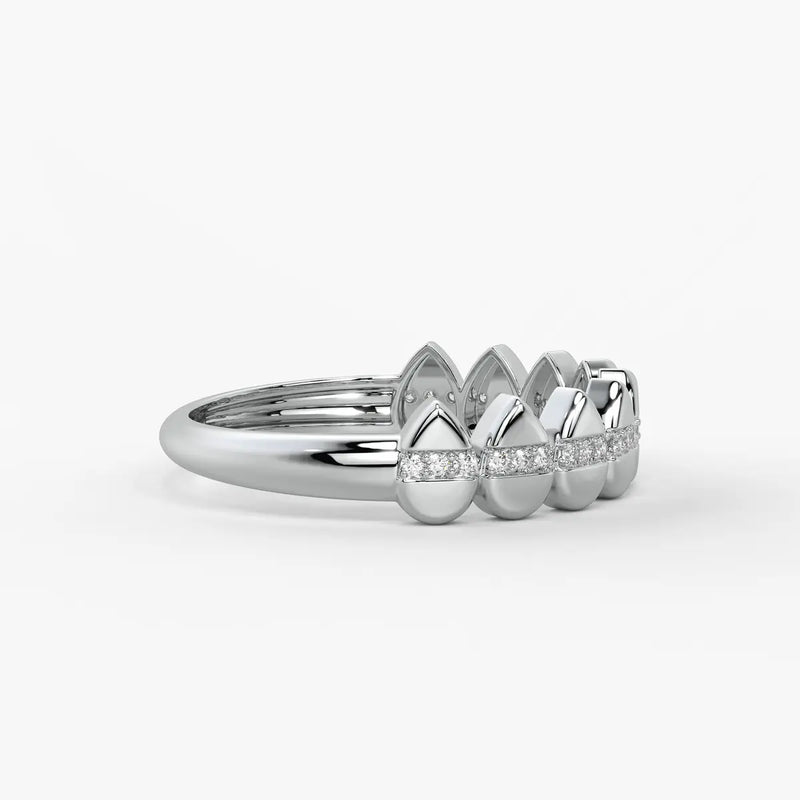 Zeritha Crown Gleam Ring