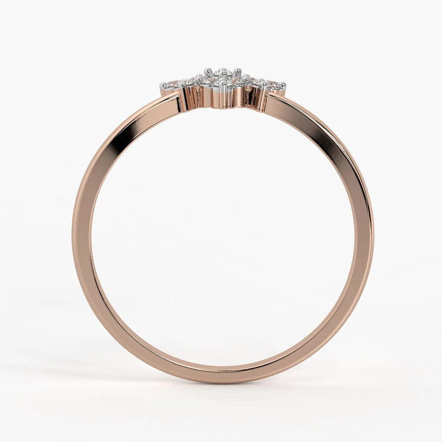 Starburst Cluster Ladies Ring