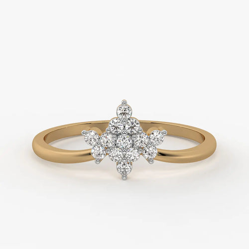 Starburst Cluster Ladies Ring