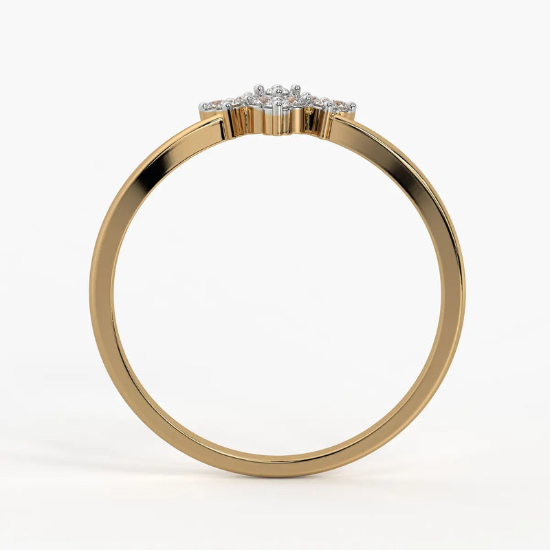 Starburst Cluster Ladies Ring