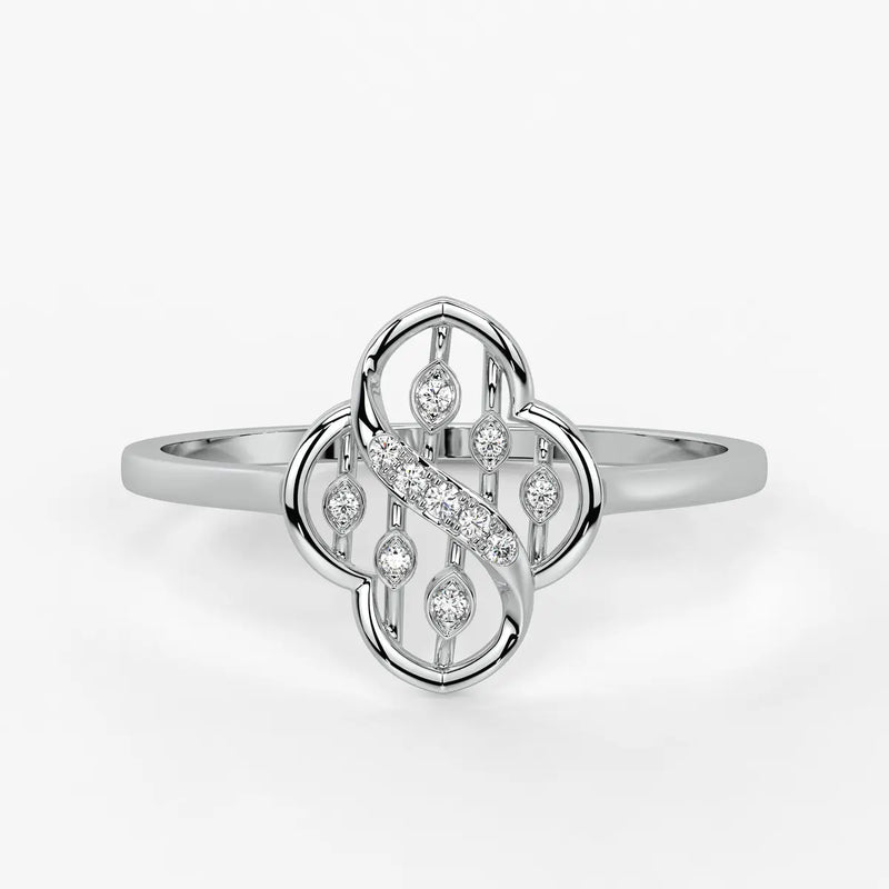 Infinity Knot Classic Ladies Ring