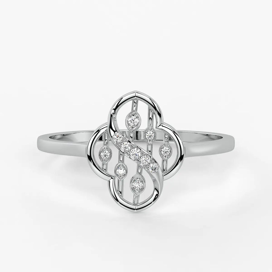 Infinity Knot Classic Ladies Ring