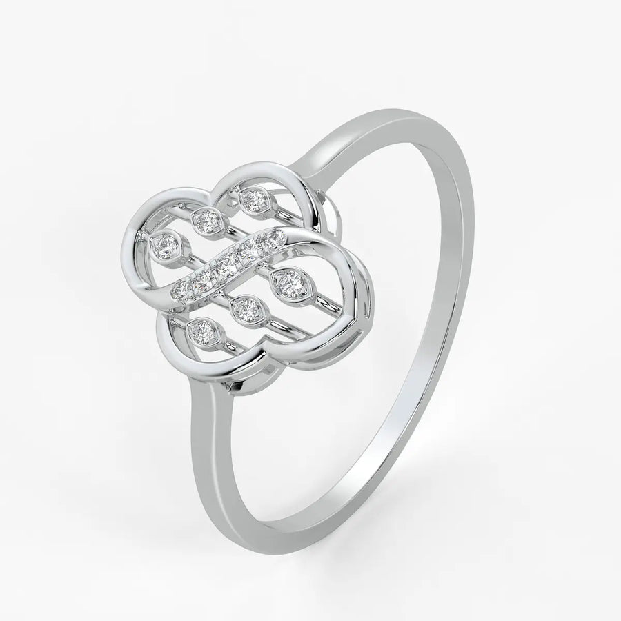 Infinity Knot Classic Ladies Ring