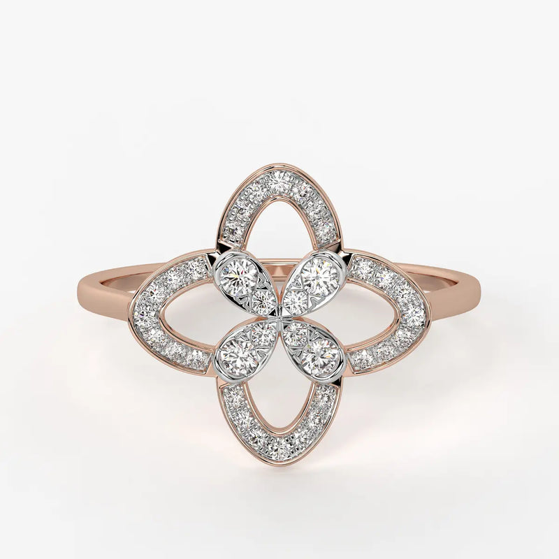Bloom Petal Ladies Ring