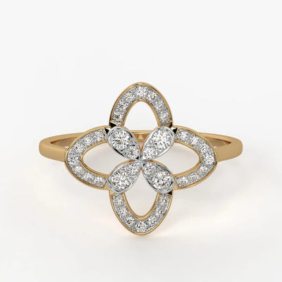 Bloom Petal Ladies Ring