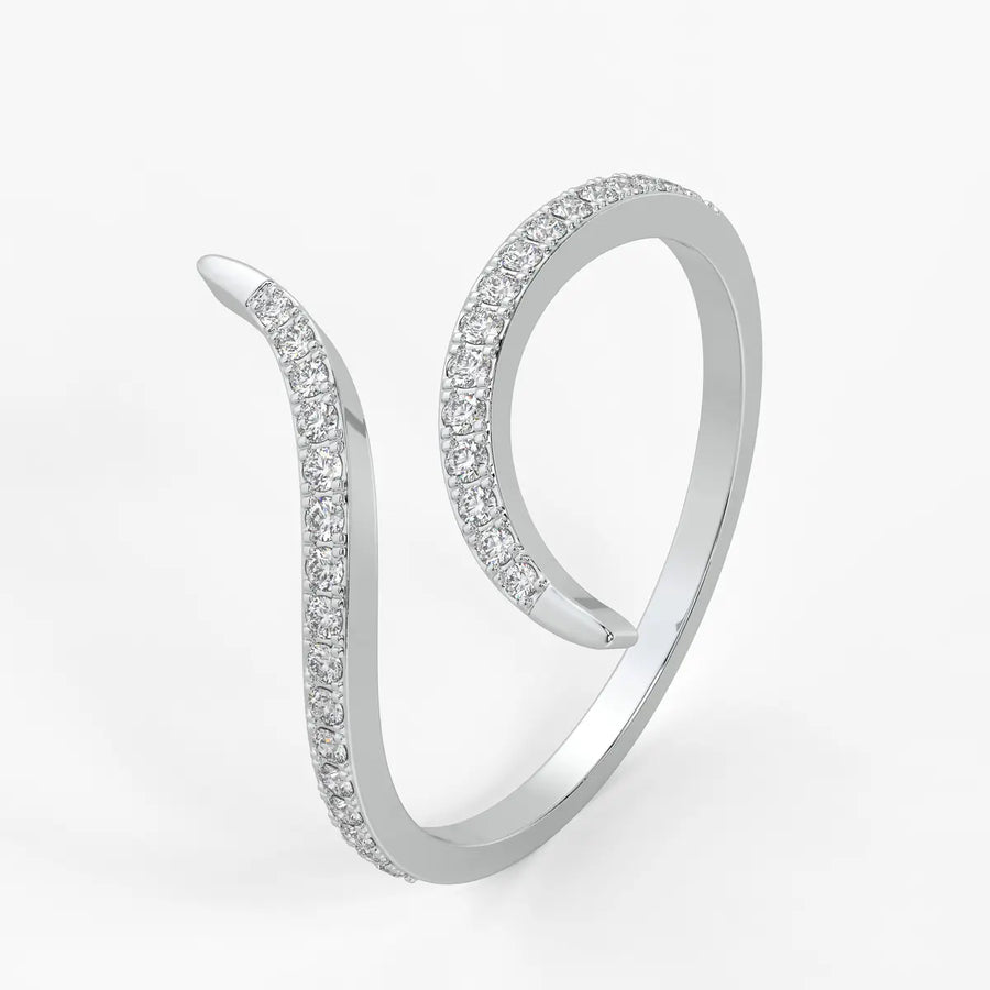Twin Curve Ladies Ring