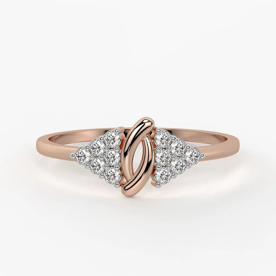 Infinity Cluster Ladies Ring