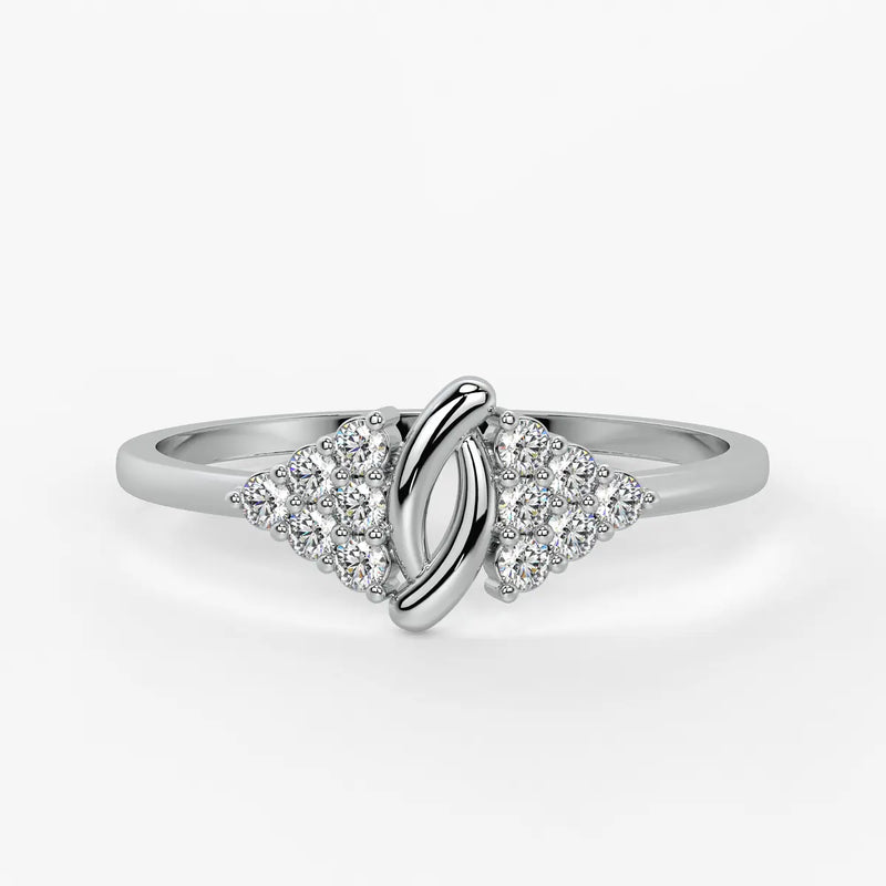 Infinity Cluster Ladies Ring