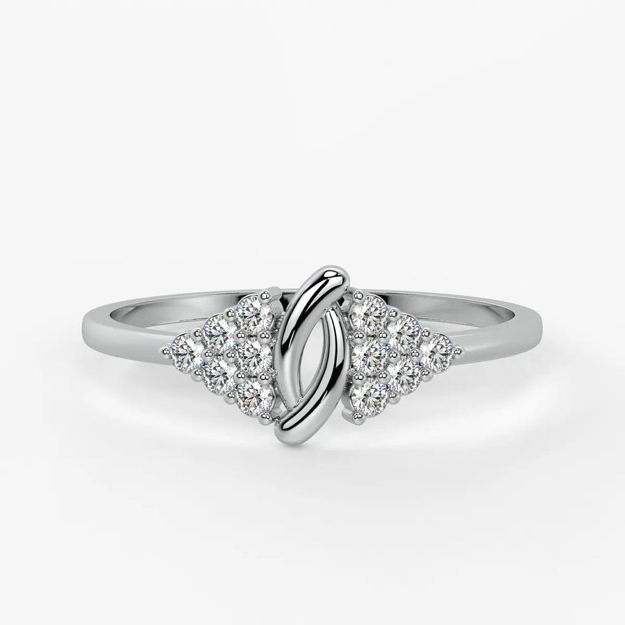 Infinity Cluster Ladies Ring