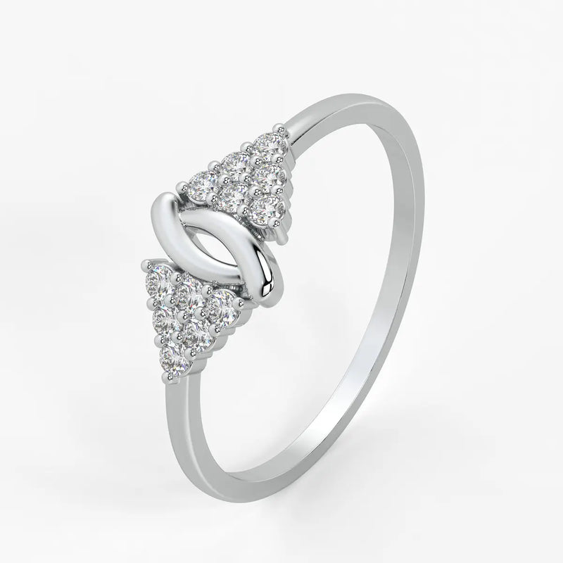 Infinity Cluster Ladies Ring