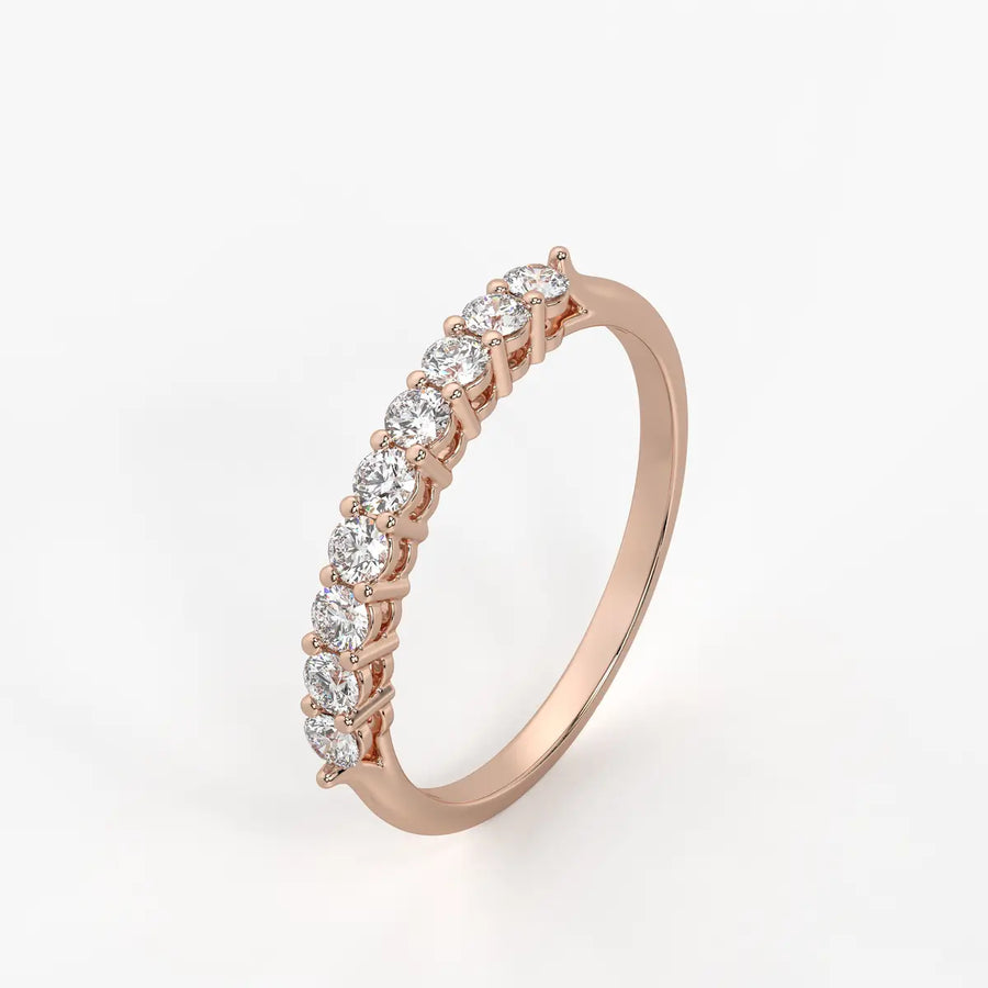 Rovina Round Diamond Eternity Band