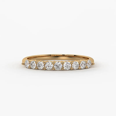 Rovina Round Diamond Eternity Band