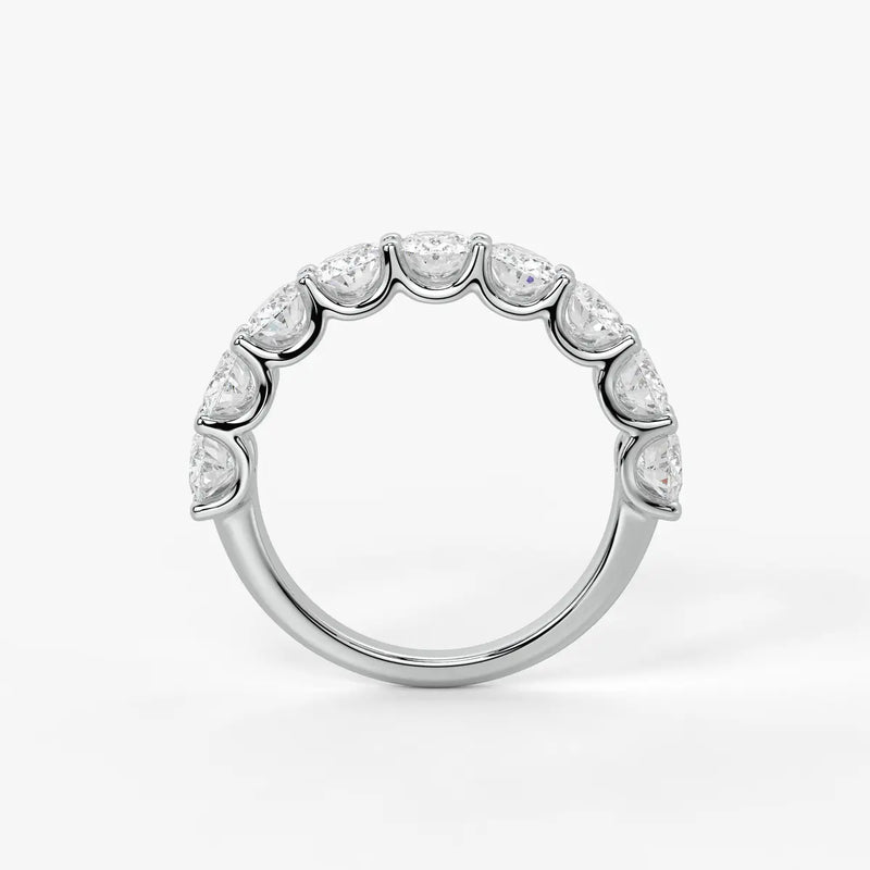 Ovelique Oval Diamond Eternity Band