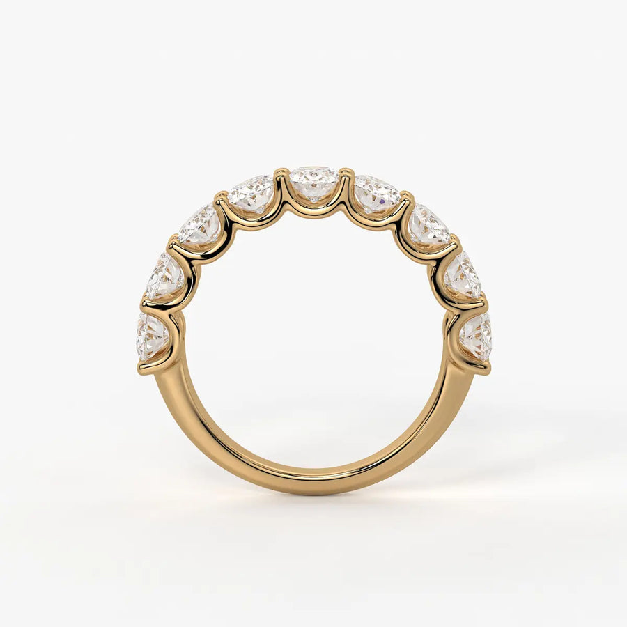 Ovelique Oval Diamond Eternity Band