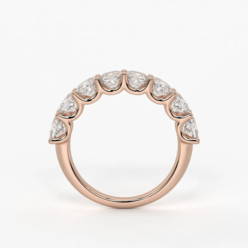 Velcera Cushion Diamond Eternity Band