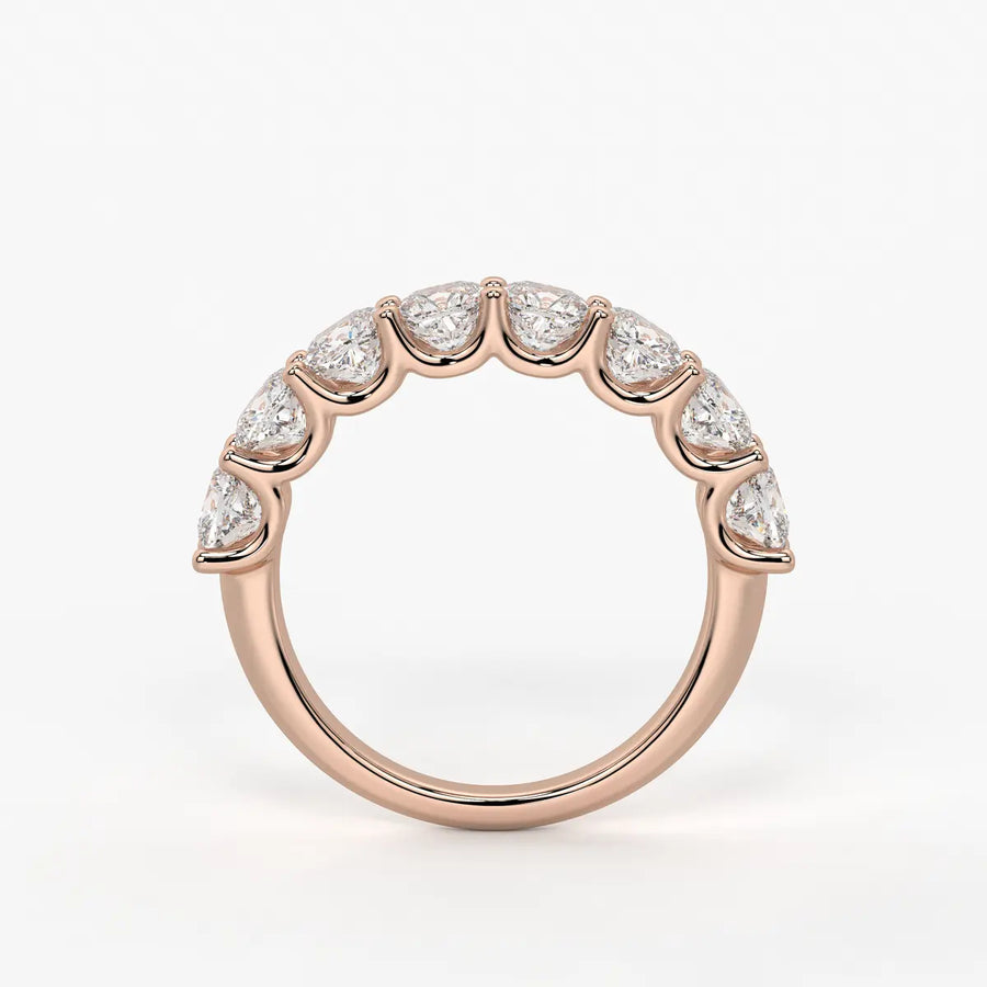 Velcera Cushion Diamond Eternity Band