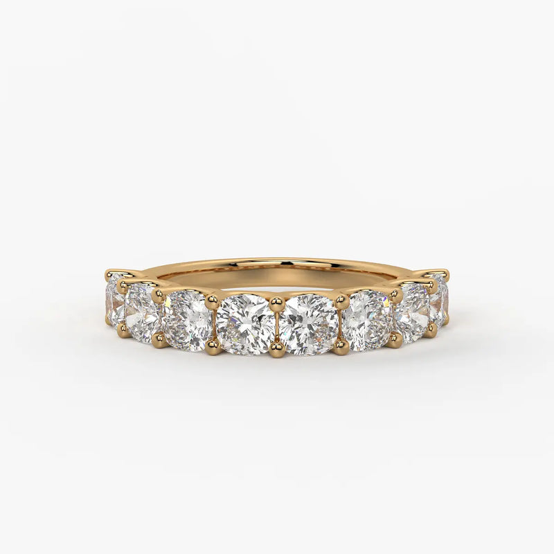 Velcera Cushion Diamond Eternity Band