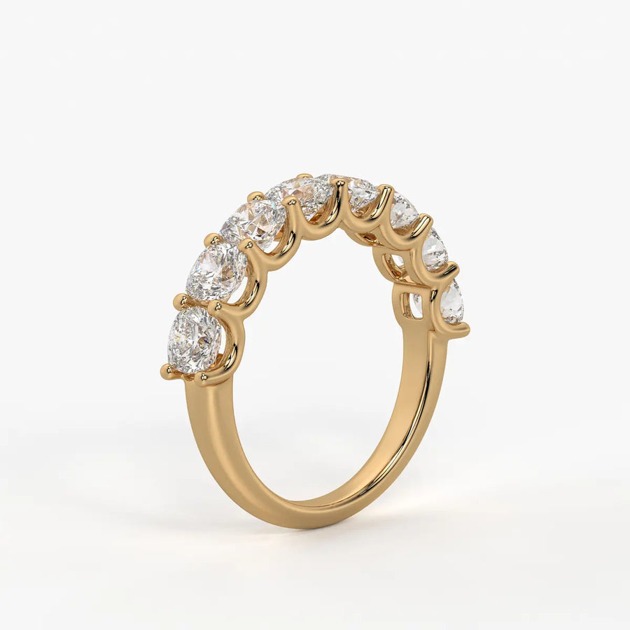 Velcera Cushion Diamond Eternity Band