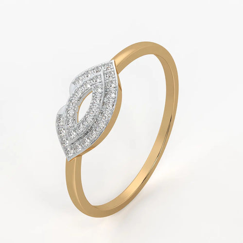 Marquise Halo Openwork Ladies Ring