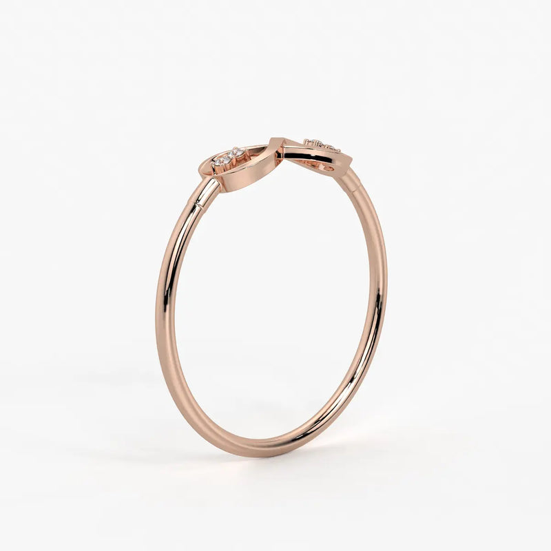 Infinity Loop Open Ladies Ring