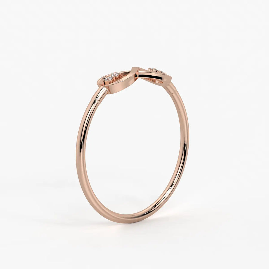 Infinity Loop Open Ladies Ring