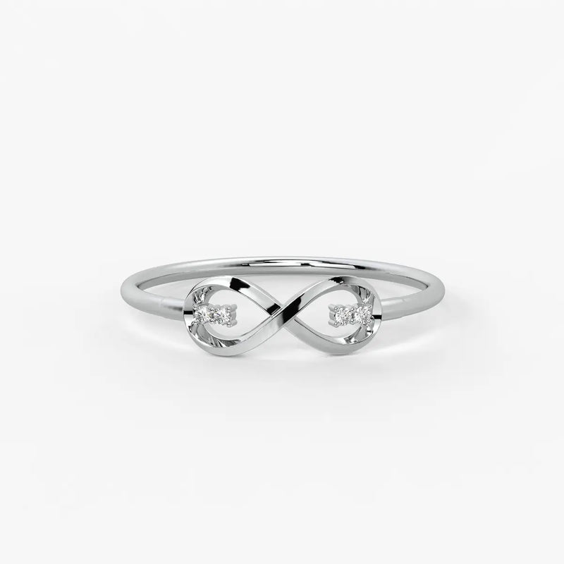 Infinity Loop Open Ladies Ring